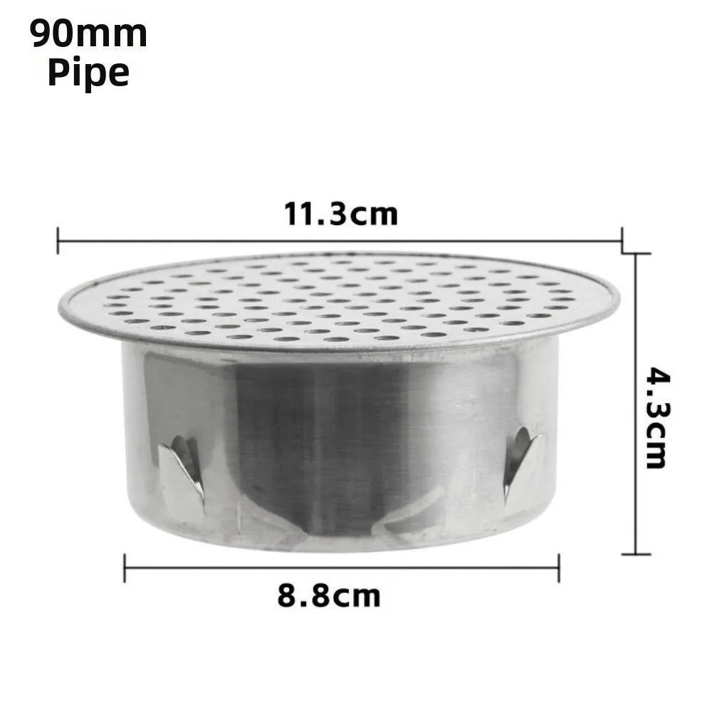 Round Hole Gutter Guard Net – 304 Stainless Steel Drain Filter