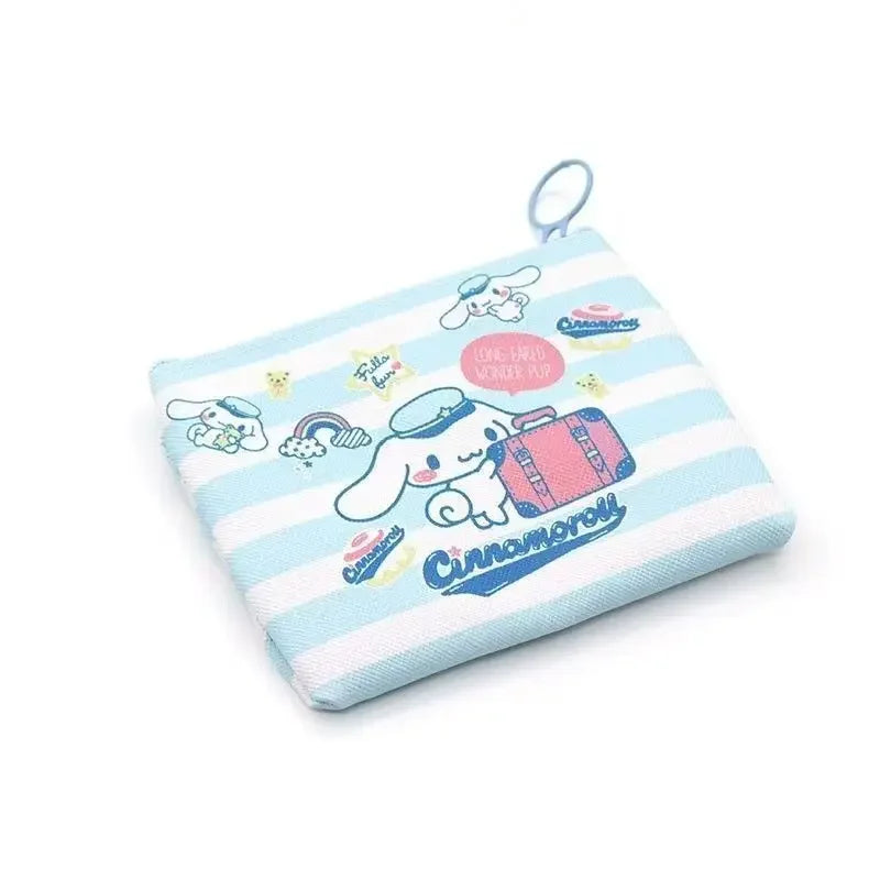 Sanrio Kuromi Mini Coin Purse Wallet Keychain – Kawaii Bag