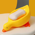 Yellow Duck Soap Dish – Drainable Cartoon Soap Holder
