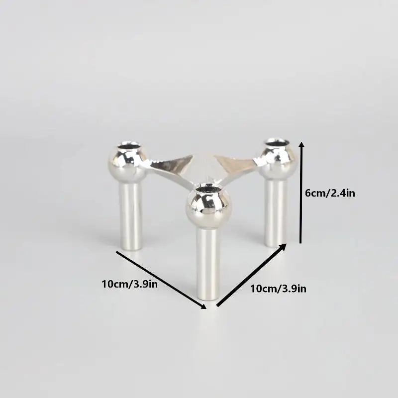Nordic Geometric Candlestick Holder | Luxury Tabletop Decor