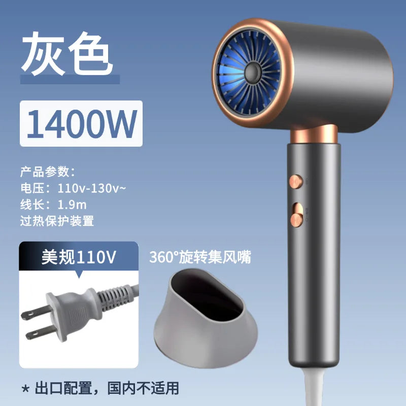 Professional Ionic Salon Hair Dryer – 2000W Brushless Motor