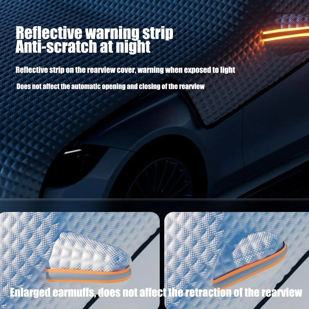 Windshield Snow & Ice Cover – All-Season UV Sun Shade