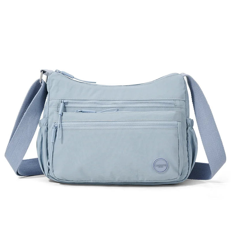 Nixie Oxford Canvas Crossbody Bag – Large Capacity Shoulder Bag