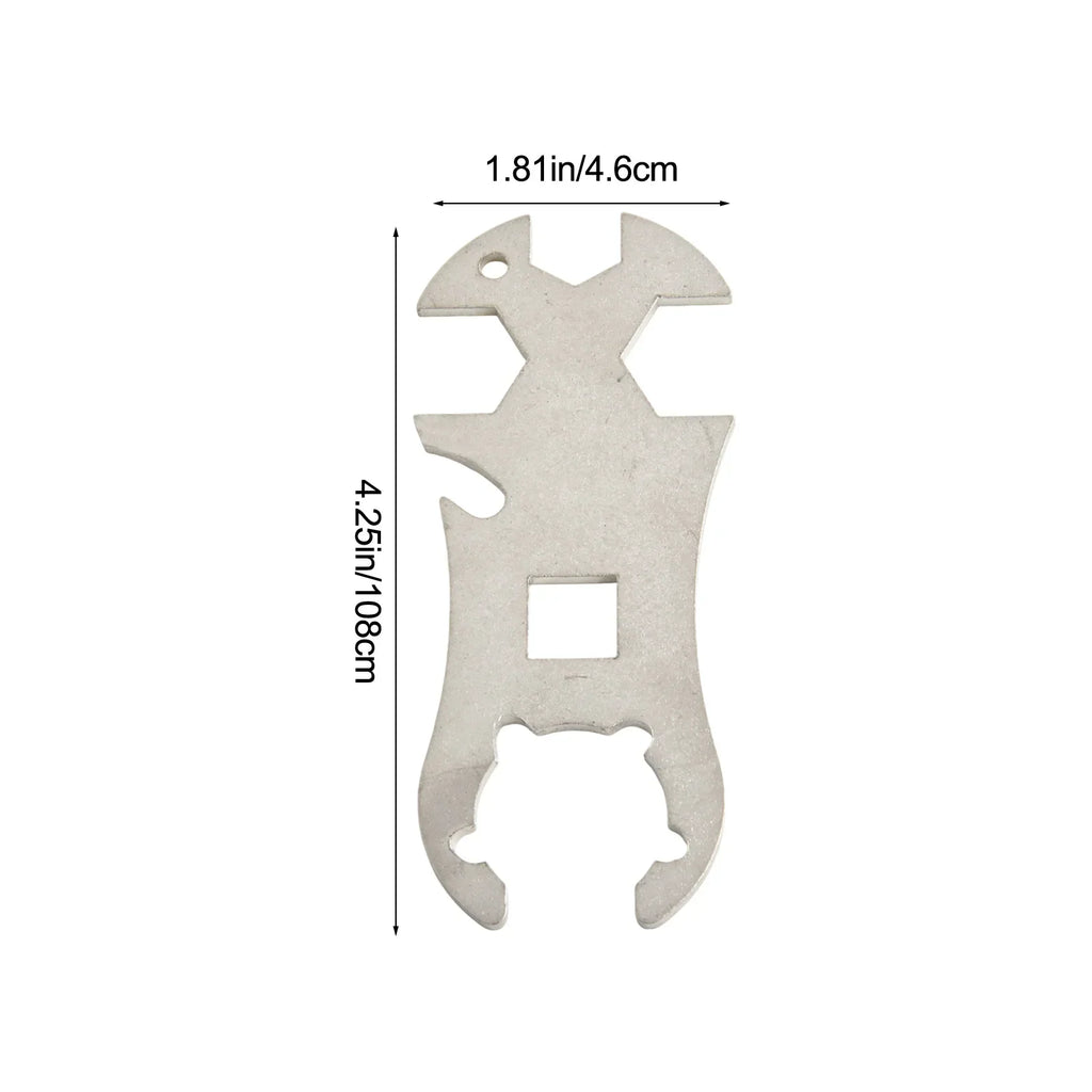 DAZZLEEX Gas Bottle Wrench – Stainless Steel 13–19mm