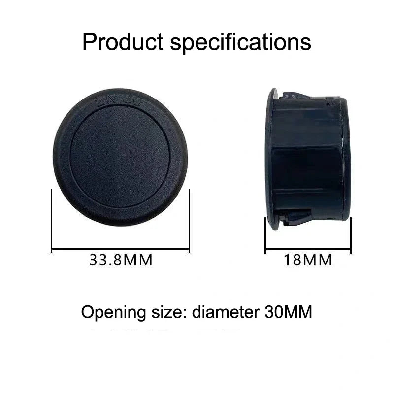 Waterproof DC 4-100V LED Digital Voltmeter Panel Gauge