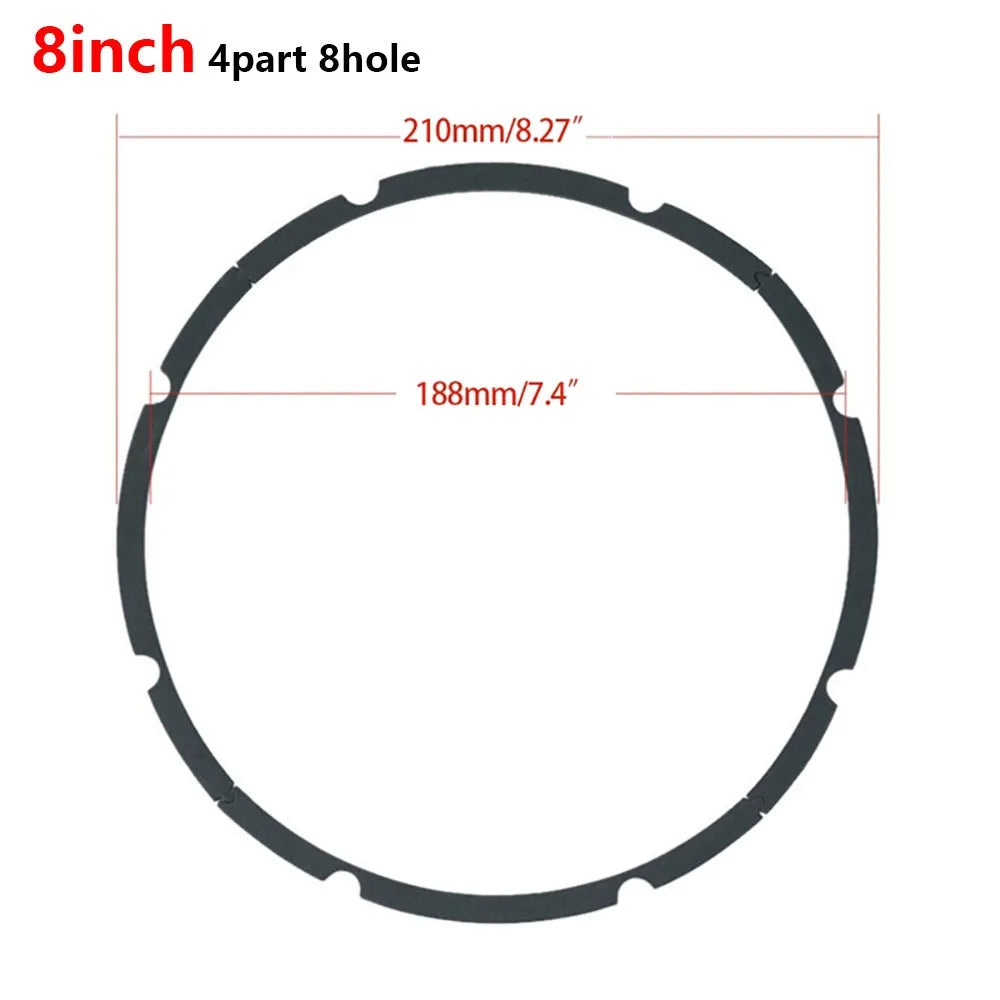 EVA Speaker Foam Gasket Ring 4–18 Inch Woofer Sponge Strip