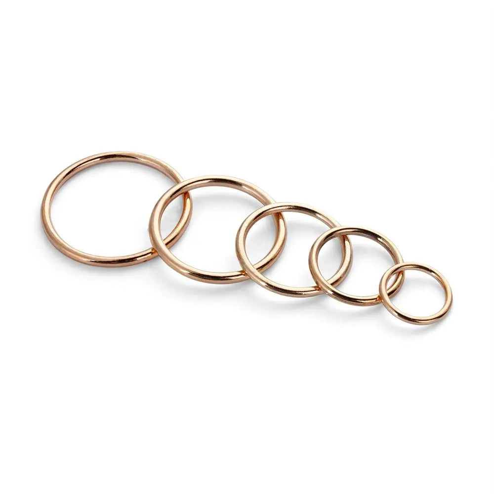 Metal O-Ring Buckles 10 Pack – Bag Webbing Sewing Hardware