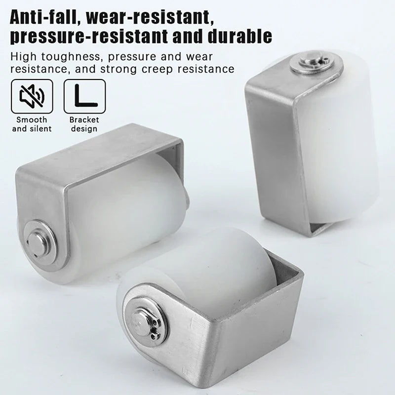 Stainless Steel Nylon Bearing Door Pulley Positioning Roller