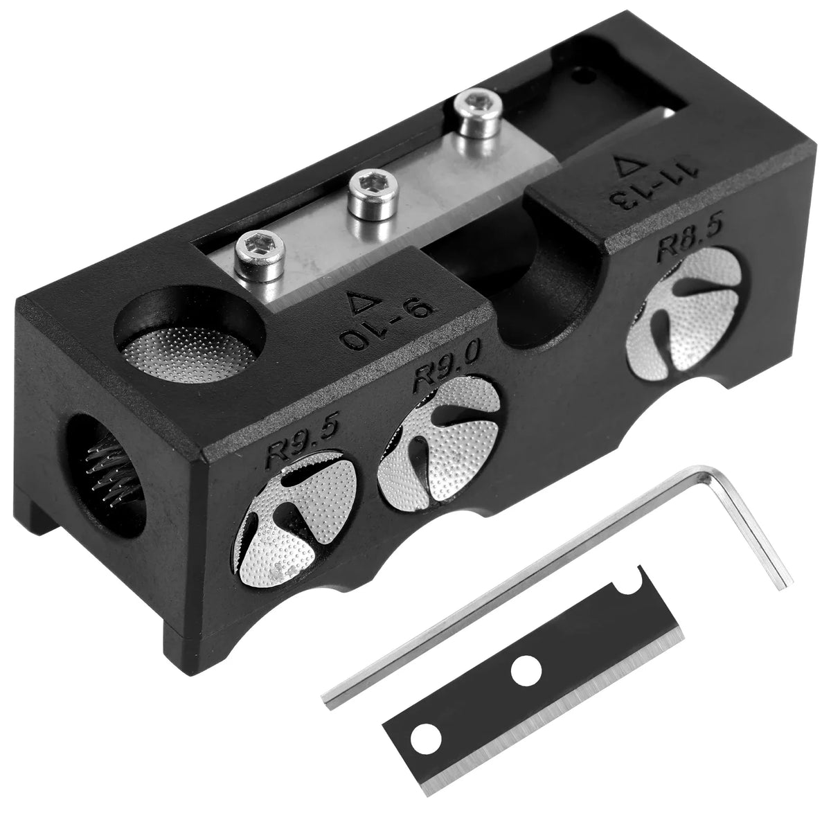 Billiard Pool Cue Tip Shaper & Repair Tool Kit – 11-Piece
