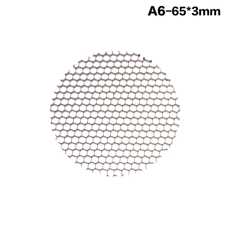 LED Honeycomb Grid Anti-Glare Light Shade Cover 8cm | Nixie