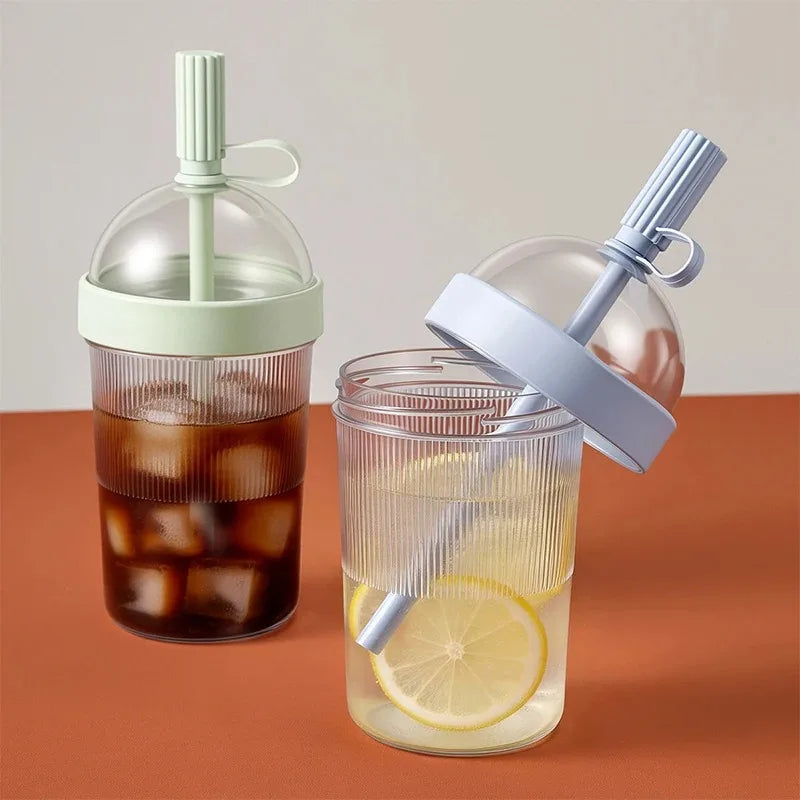 17oz Reusable Coffee Tumbler with Lid & Straw | Nixie Travel Mug