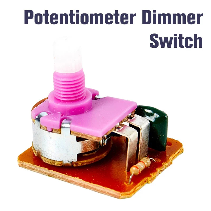 Rotary Dimmer Switch Potentiometer for DIY Lamp Lighting