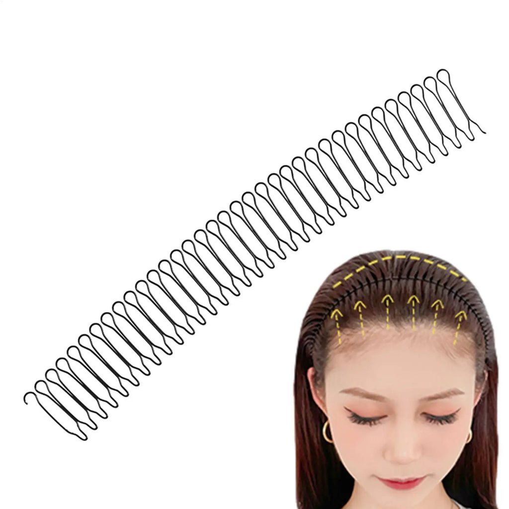 Women's Invisible Bangs Hair Clip – Bendable U-Shape Comb