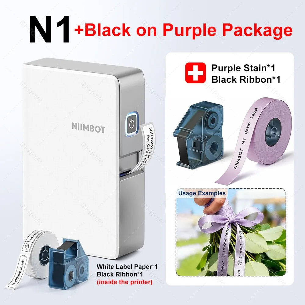 Niimbot N1 Thermal Transfer Label Printer – Bluetooth, 203dpi
