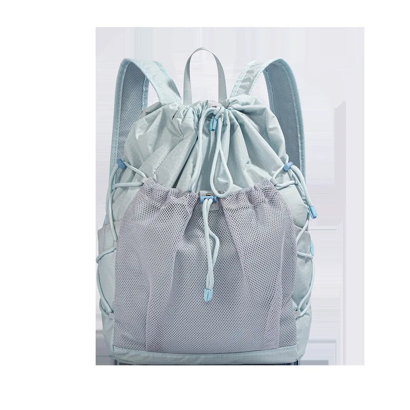 Lightweight Drawstring Backpack – Hiking, Travel & College