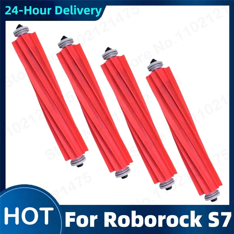 Rubber Main Roller Brush for Roborock S7 Q7 Qrevo P10