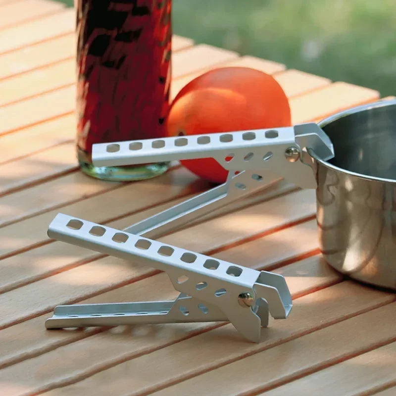 Aluminum Alloy Pot Clip Bowl Gripper Anti-Scald Kitchen Clamp