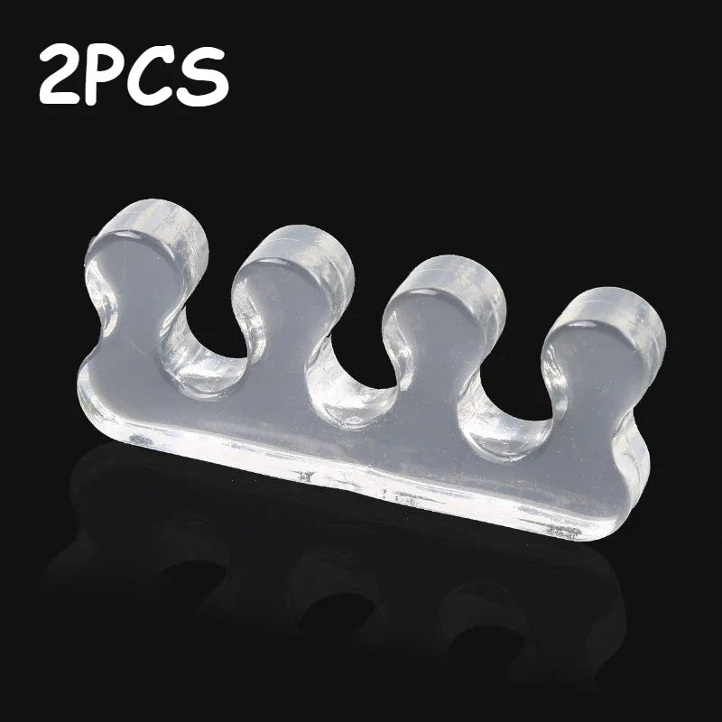 Soft Gel Toe Separators – Silicone Spacers for Pedicure Care