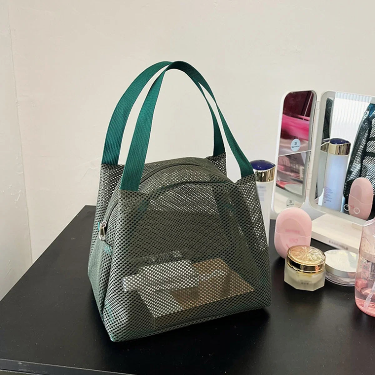 Waterproof Polyester Tote Bag – Beach, Pool & Daily Use