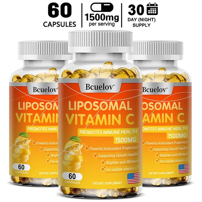 STRESSXCEL Liposomal Vitamin C Capsules | Antioxidant & Skin