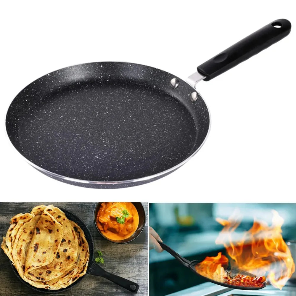 Nonstick Crepe Pan – Pancake, Omelette & Pizza Skillet