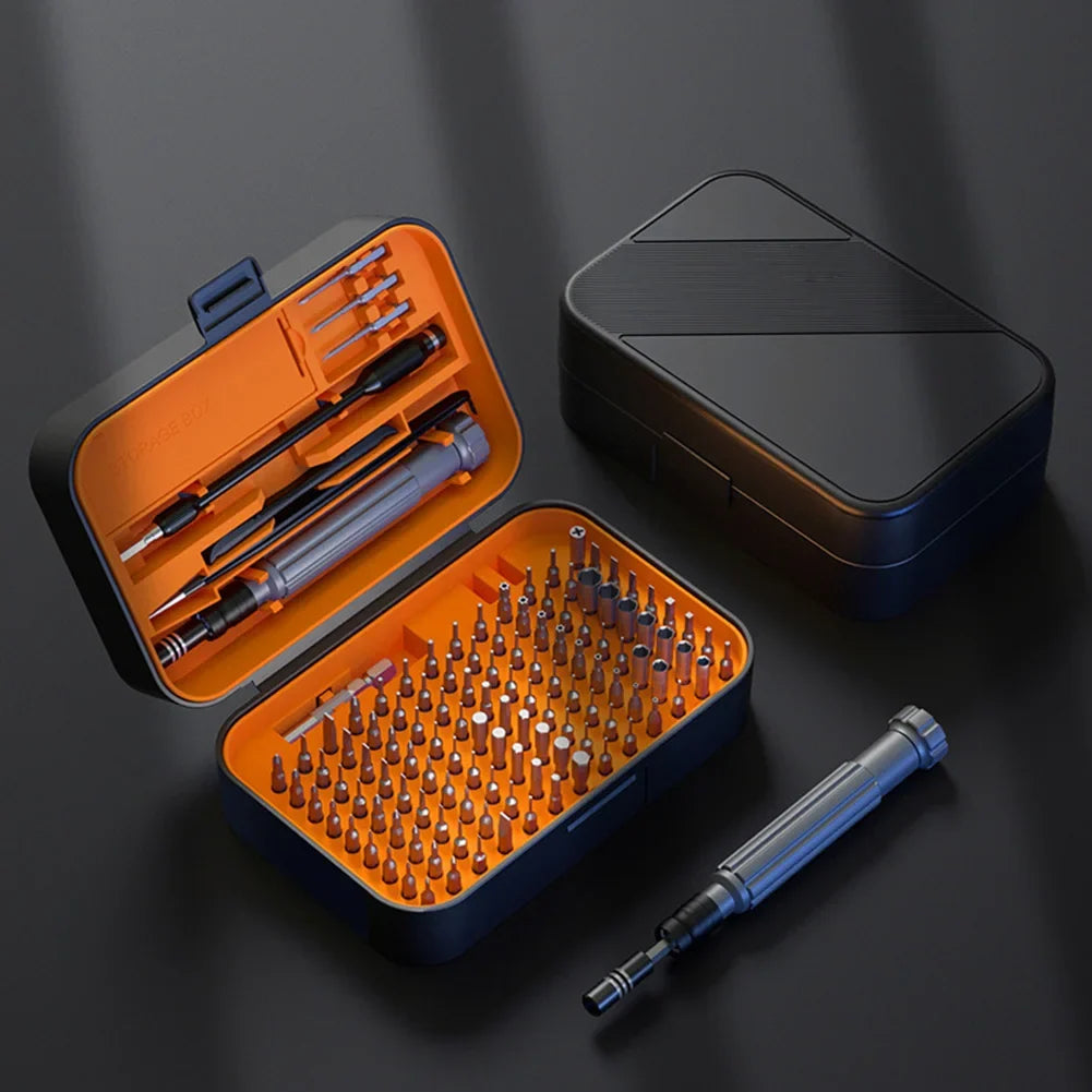DAZZLEEX 150-in-1 Precision Screwdriver Kit | 120 Magnetic Bits