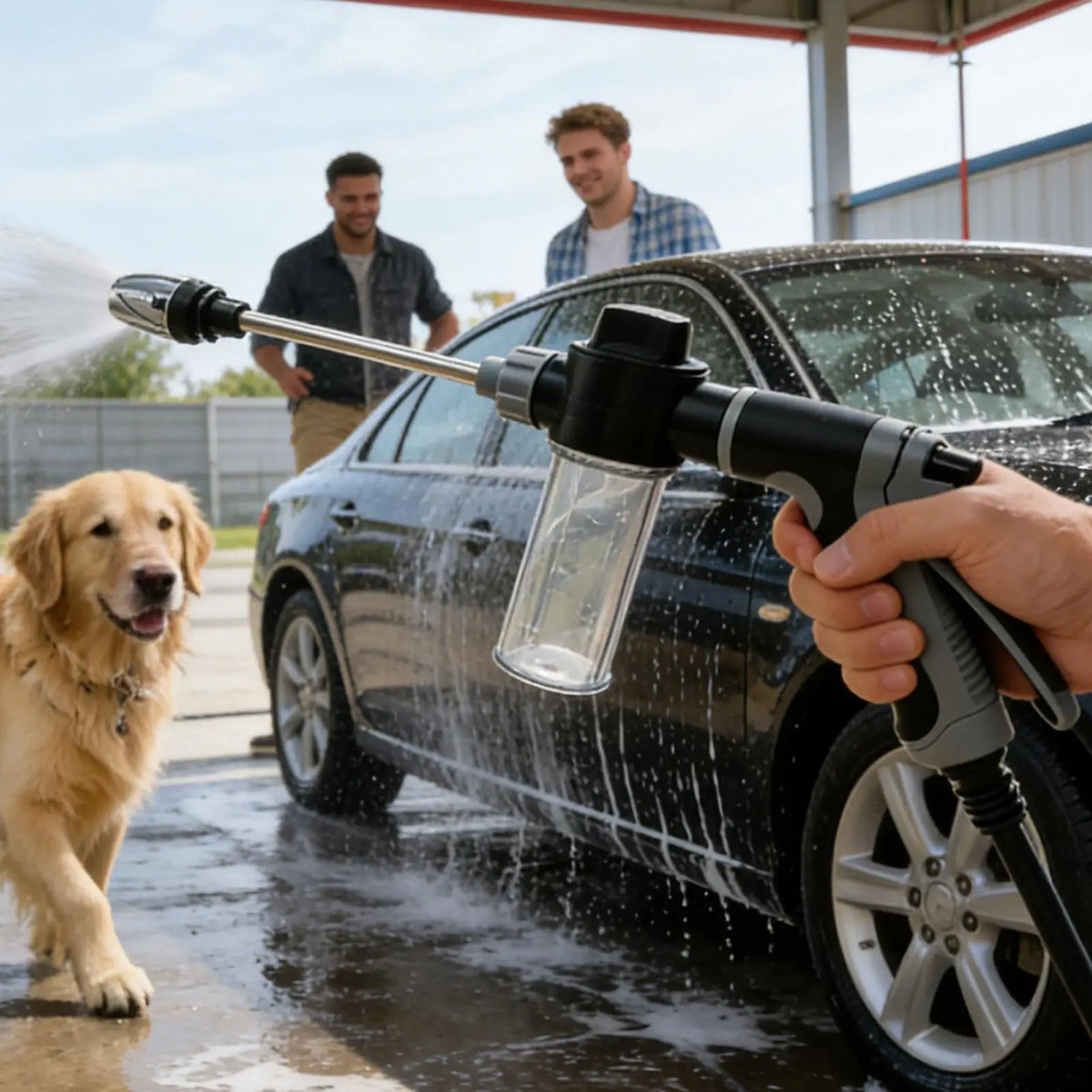 Portable Adjustable Pressure Washer – Car, Home & Garden