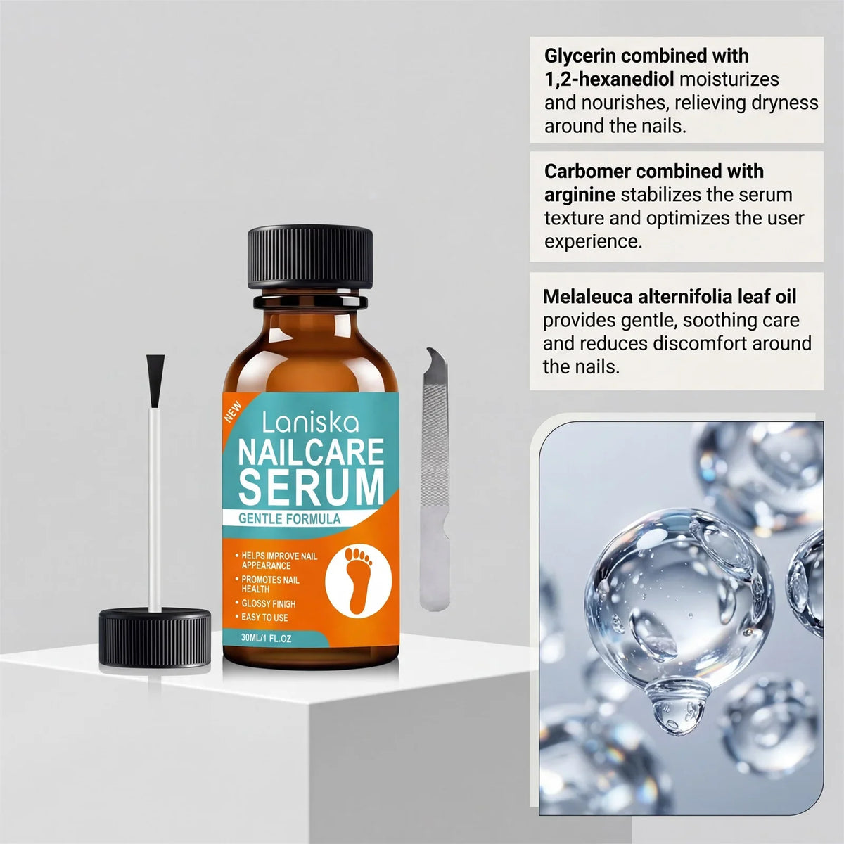 Nail Care Serum – Nourishing Nail Essence for Smooth Nails