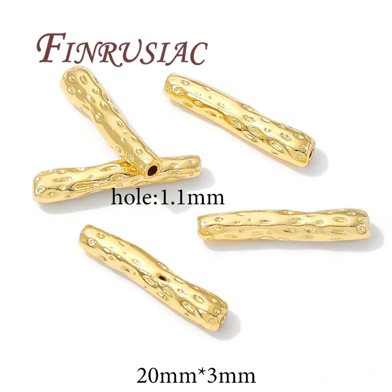 Baroque 18K Gold Plated Spacer Beads | DIY Jewelry Making
