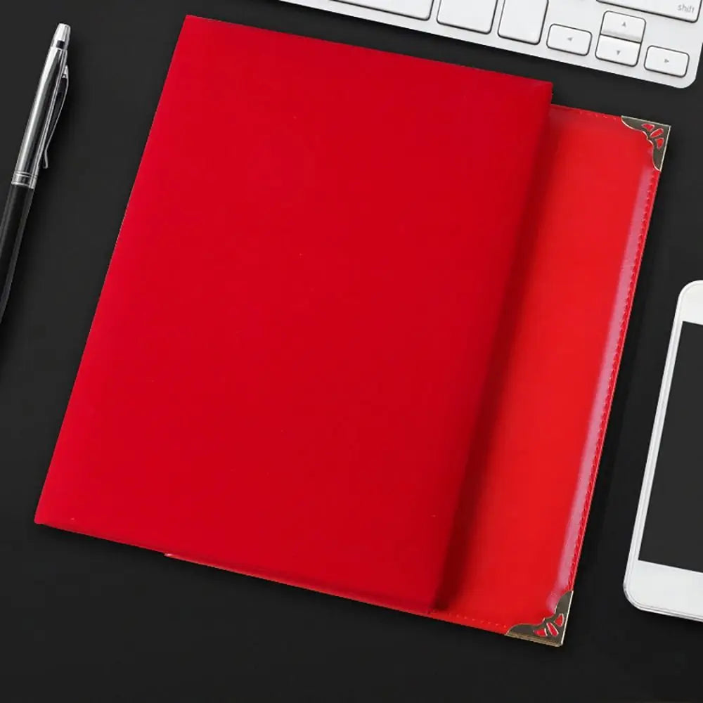 PU Leather A3/A4 Certificate & Contract Folder Cover