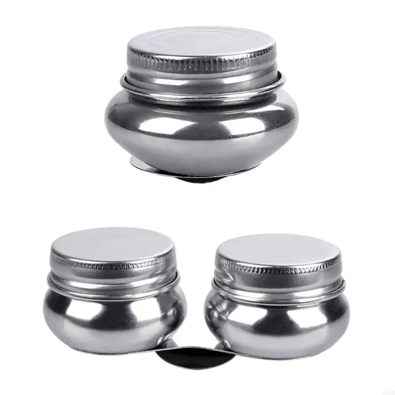 Stainless Steel Paint Brush Washing Cup | Leakproof Lid