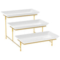 3-Tier Metal Serving Stand – Dessert & Cupcake Display Tray