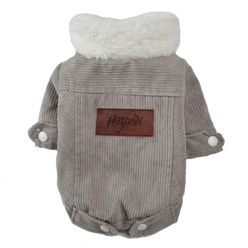 Fleece Warm Dog Jacket Coat for Small & Medium Dogs & Cats