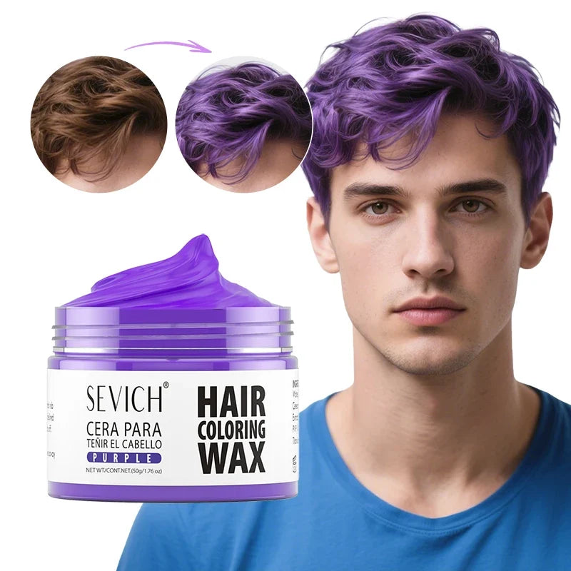 Sevich Temporary Hair Colour Wax – DIY Dye, Brows & Beard