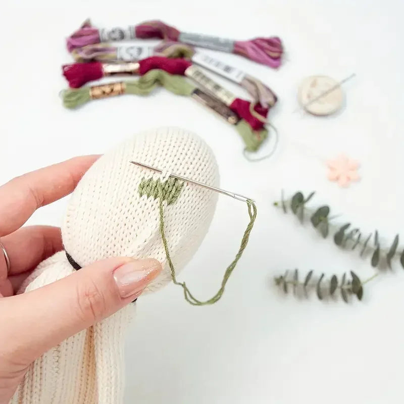 Bamboo Darning Egg – Wooden Mending Tool for Socks & Clothes