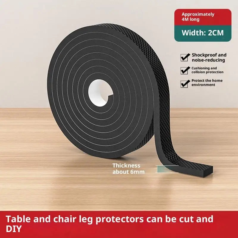 Non-Slip Self-Adhesive Rubber Furniture Pads – Floor Protectors