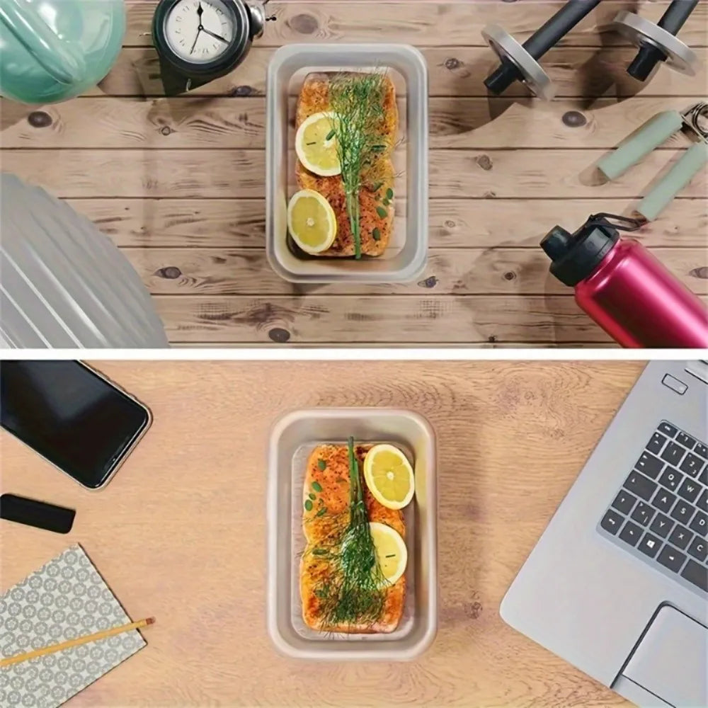 Airtight Bento Lunch Box Food Storage Container – Microwave Safe