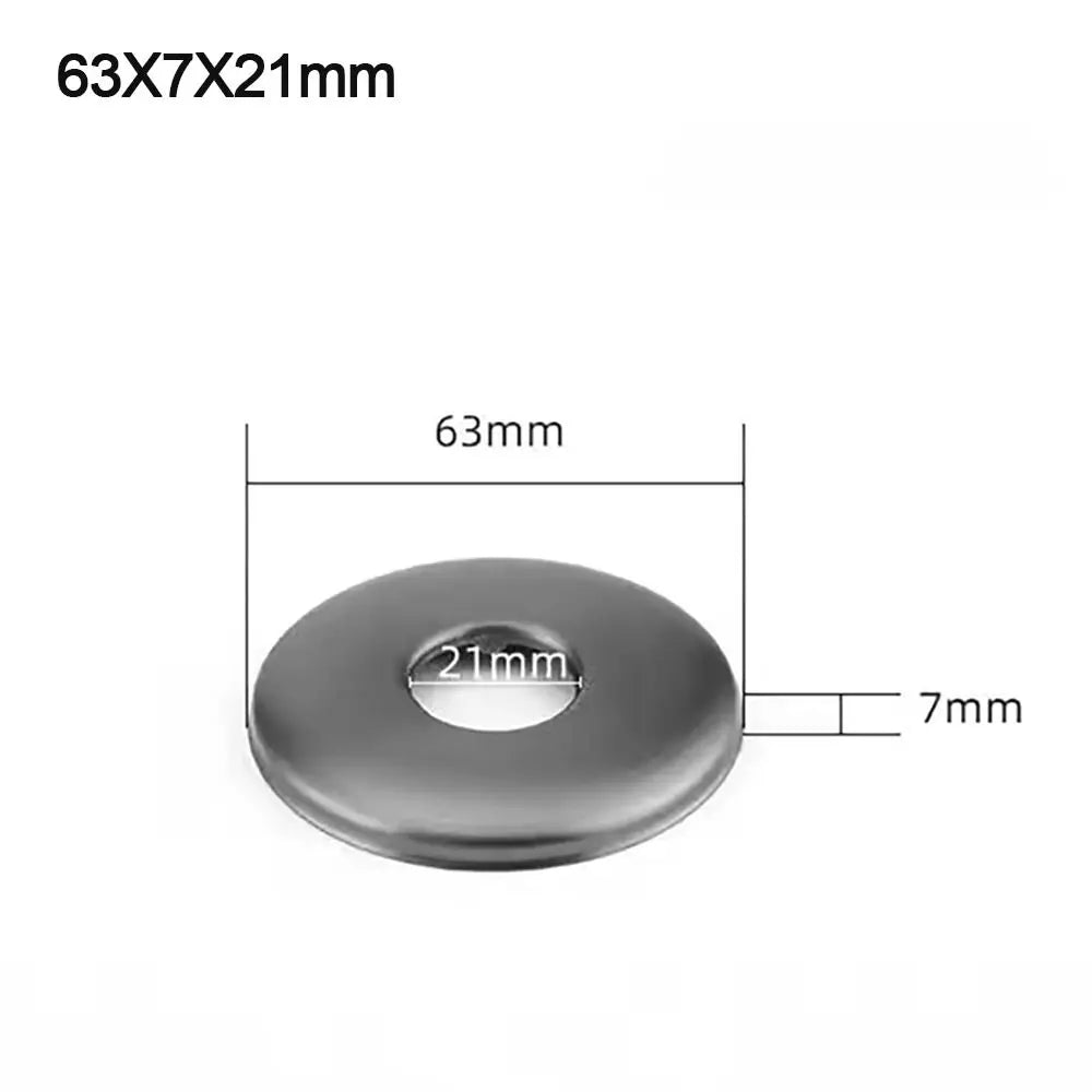 Round Stainless Steel Pipe Cover – Faucet Decorative Cap