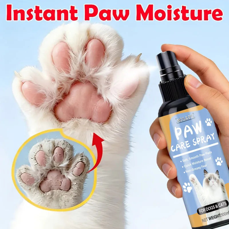 Pet Paw Care Spray – Natural Plant Extracts for Soft Paws