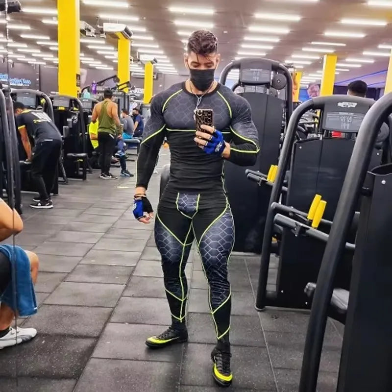 Men's Thermal Compression Base Layer Long Sleeve Shirt