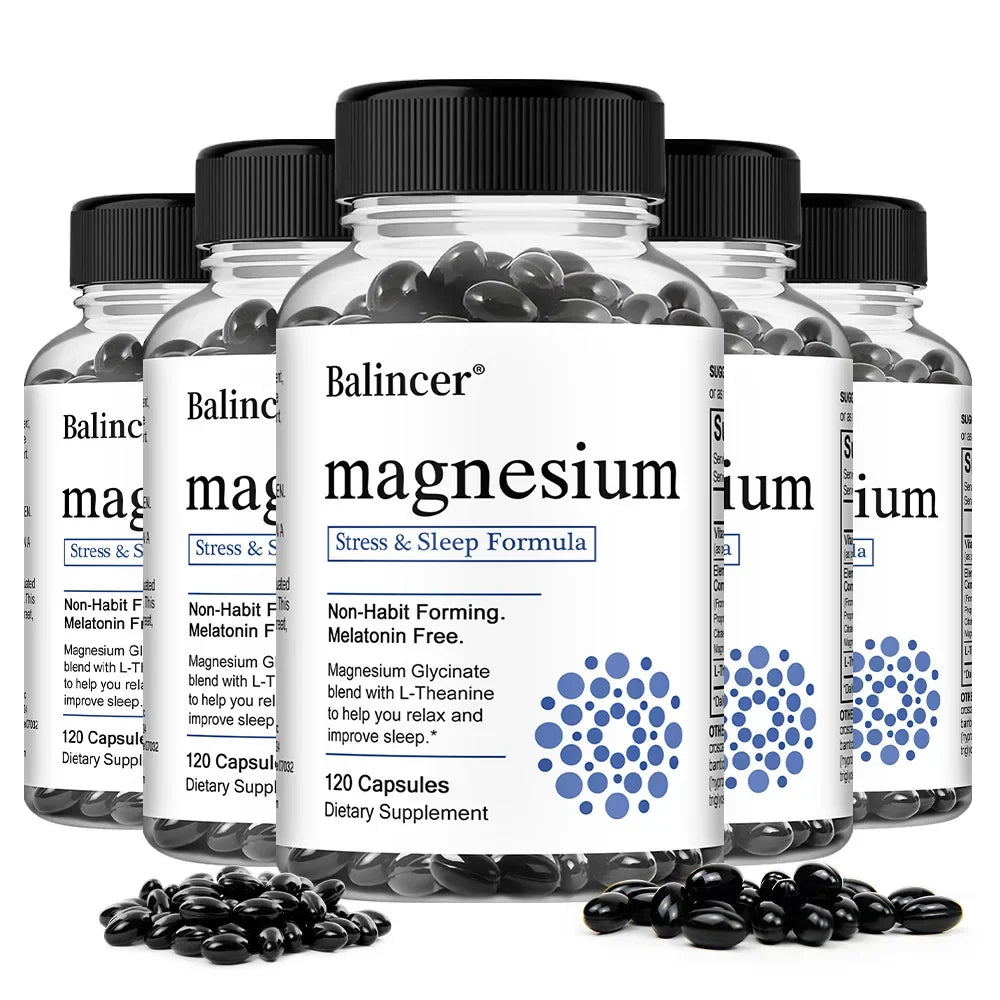 Taoters Magnesium Glycinate 120 Capsules | Sleep & Muscle Support