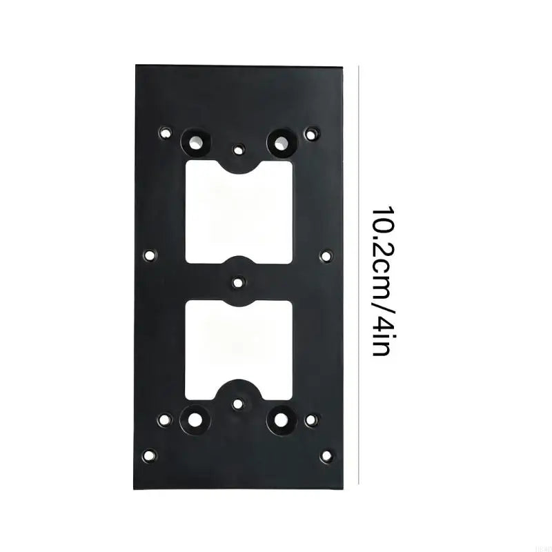 Video Doorbell Siding Mount Plate – Angled Bracket & Wire Cutout