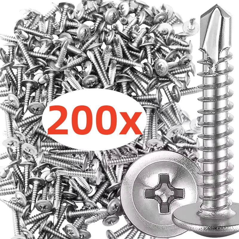 M4.2 Stainless Steel Self-Tapping Screws Phillips Truss Head