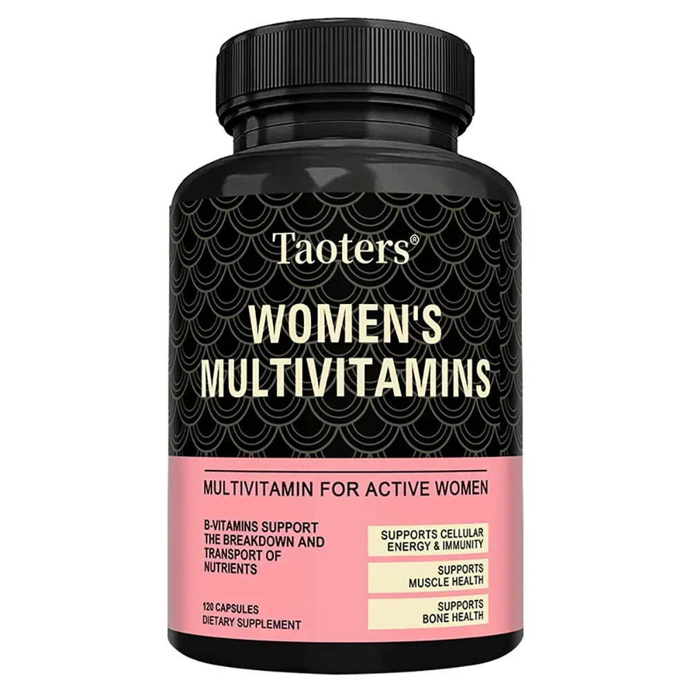 Taoters Women's Multivitamin – B12, D, C, Zinc & Magnesium