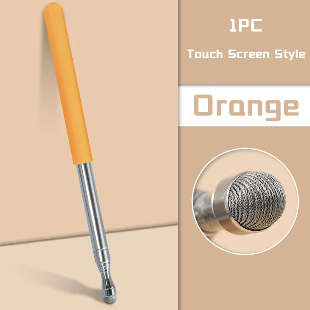 Telescopic Teaching Pointer Pen – Stainless Steel Touch Screen