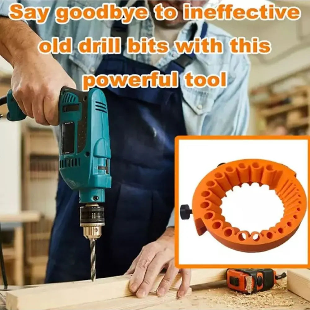 Portable Drill Bit Sharpener – Angle Grinder Attachment 2–13mm