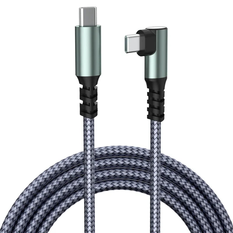 USB-C Braided Cable 1M/2M/3M | 60W PD Fast Charging & Data Sync