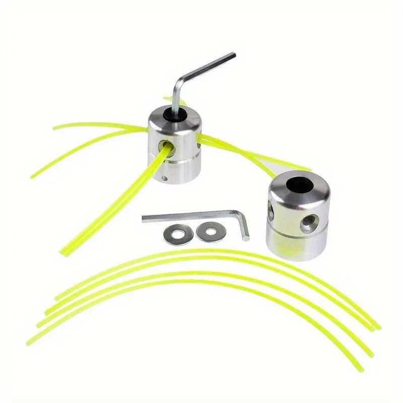 Aluminum 4-Line Grass Trimmer Head – Brush Cutter Replacement