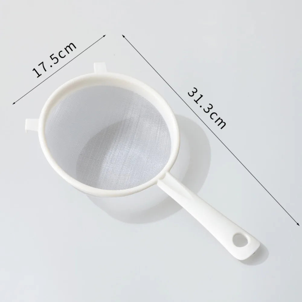 Ultra Fine Mesh Strainer with Handle – Mini Plastic Colander