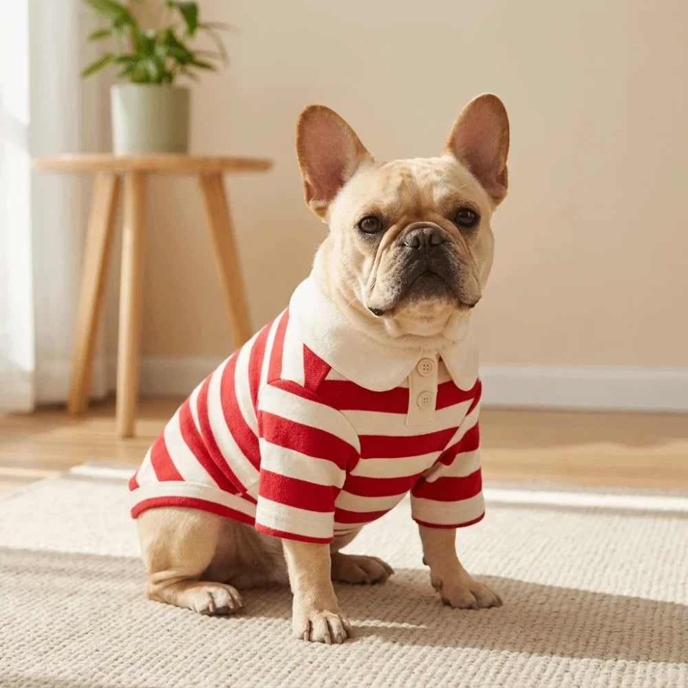 Soft Breathable Dog Shirt for Small Dogs – Multiple Sizes